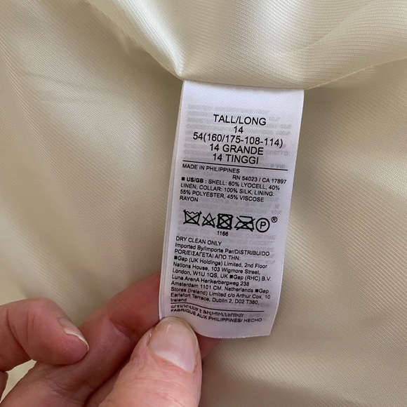 Silk tuxedo blazer - Picture 3 of 4